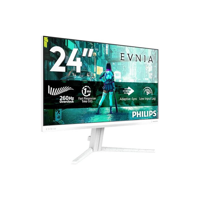 Philips 24M2N3201PL Monitor PC 23,8" Full HD IPS 260 Hz (Bianco)