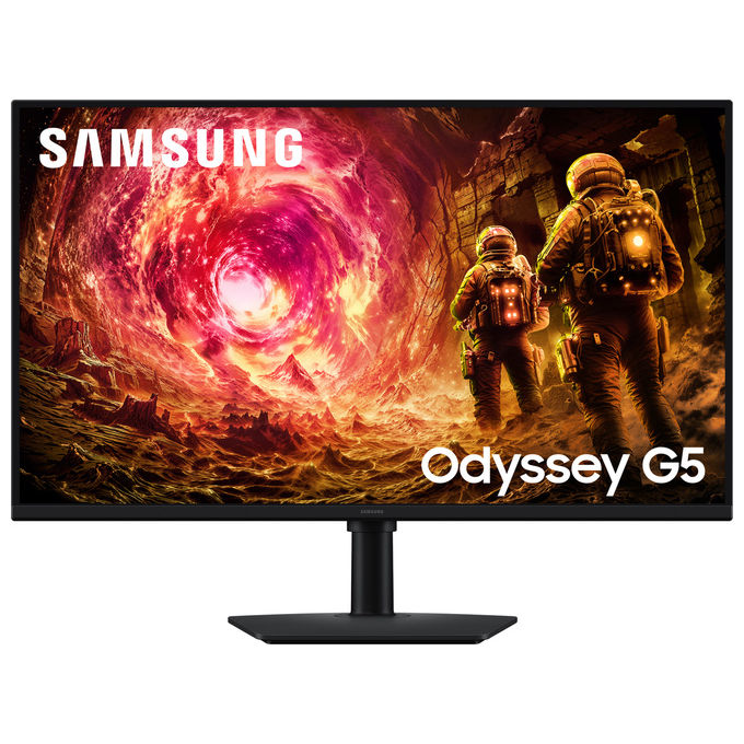 Samsung LS32FG502EUXEN Monitor PC 32'' Quad HD 2560 x 1440 Pixel 180 Hz 1 ms G-SYNC FreeSync colore Nero