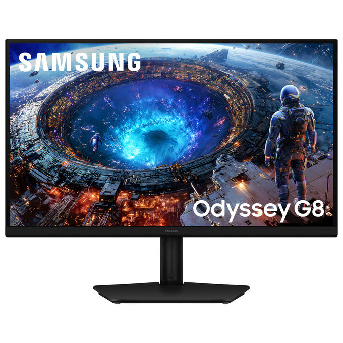 Samsung LS27HG806EFXEN Odyssey G8 Monitor Gaming 27'' 5K 5120 x 2880 Pixel 360 Hz IPS HDR10+ Nero