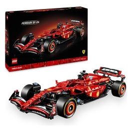 Technic Monoposto F1 Ferrari SF-24 - Modello di Auto Formula 1 da Collezione in Scala 1:8 con Motore V6, Cambio, Sterzo e DRS, Idea Regalo per Adulti, Uomo e Donna Fan Sport Motoristici 42207