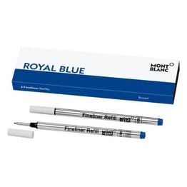 Mont Blanc Confezione 2 Refill Royal Blue Blu B