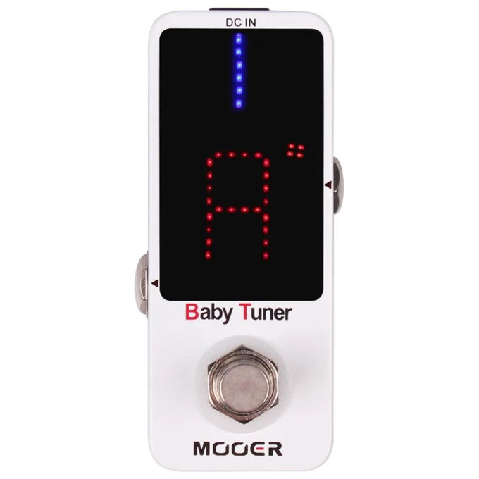 Mooer, Baby Tuner, Accordatore Cromatico a Pedale