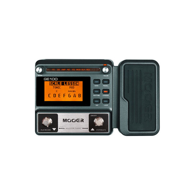 Mooer, GE100 Pedale e Processore Multieffetto con 66 Effetti