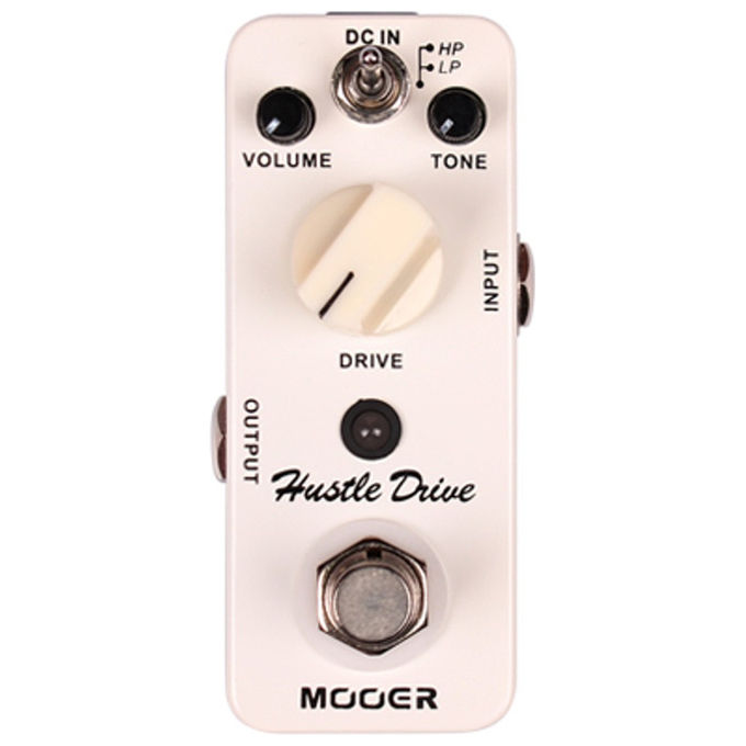Mooer, Pedale Overdrive Hustle Drive, Effetto Hi-Gain, Ampia Gamma Dinamica