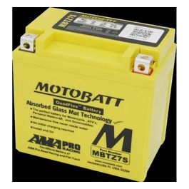 Motobatt MBTZ7S Batteria Moto AGM 12 Volt dimensioni 114 x 70 x 107 mm