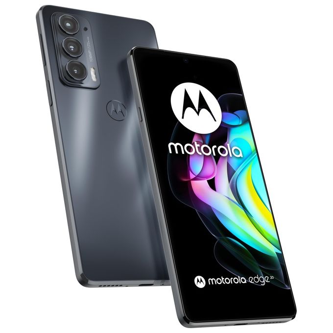 Motorola Edge 20 6.7" Doppia Sim Android 11 5G Usb Tipo-C 6Gb 128Gb 4500Mah Grigio