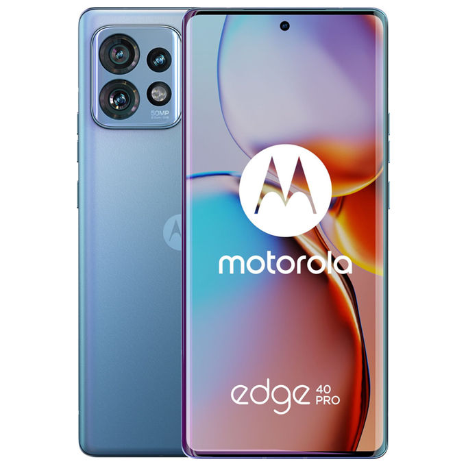 Motorola Edge 40 Pro 5G 12Gb 256Gb 6.67'' Oled 165Hz Dual Sim Lunar Blu