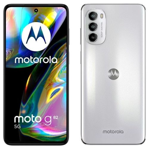 Motorola Moto g82 5G 6Gb 128Gb 6.6'' Oled 120Hz Dual Sim White Lily