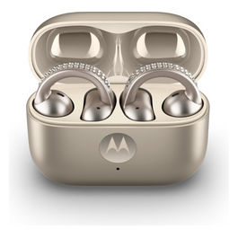 Moto Buds Loop Auricolari Wireless Bluetooth Beige