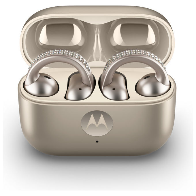 Motorola Moto Buds Loop Auricolari Wireless Bluetooth Beige