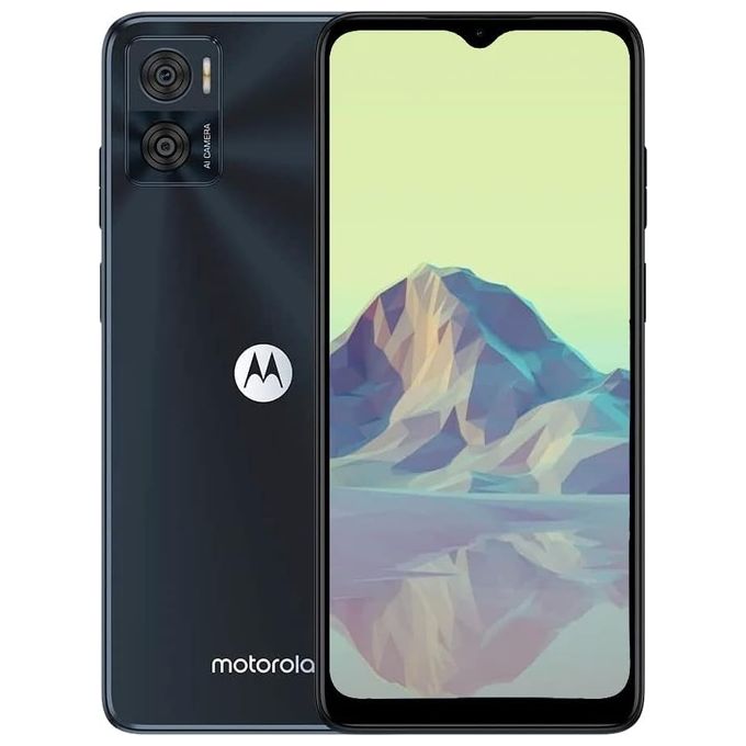 Motorola Moto E 22 6.5" Dual SIM ibrida Android 12 4G USB Tipo-C 3Gb 32Gb 4020 mAh Nero Tim