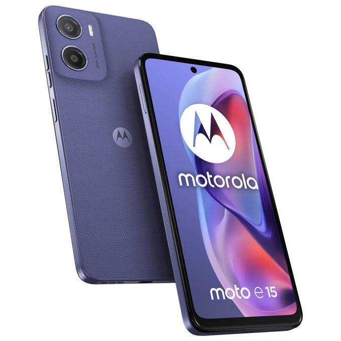 Image of Motorola moto e15 Smartphone 6.67'' 4G 2GB 64GB 5200mAh Dual SIM Lavanda Android 14