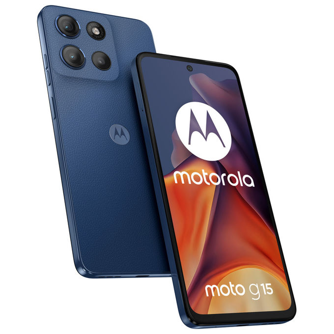 Image of Motorola Moto G15 Smartphone 6.72'' 512GB 8GB RAM 50MP Dual SIM 4G Android 15 Blu