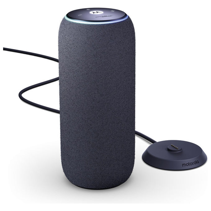Motorola Moto Sound Flow PG38C07843 altoparlante portatile Bluetooth Wi-Fi 30W Sound by Bose IP67 12h autonomia carbonio