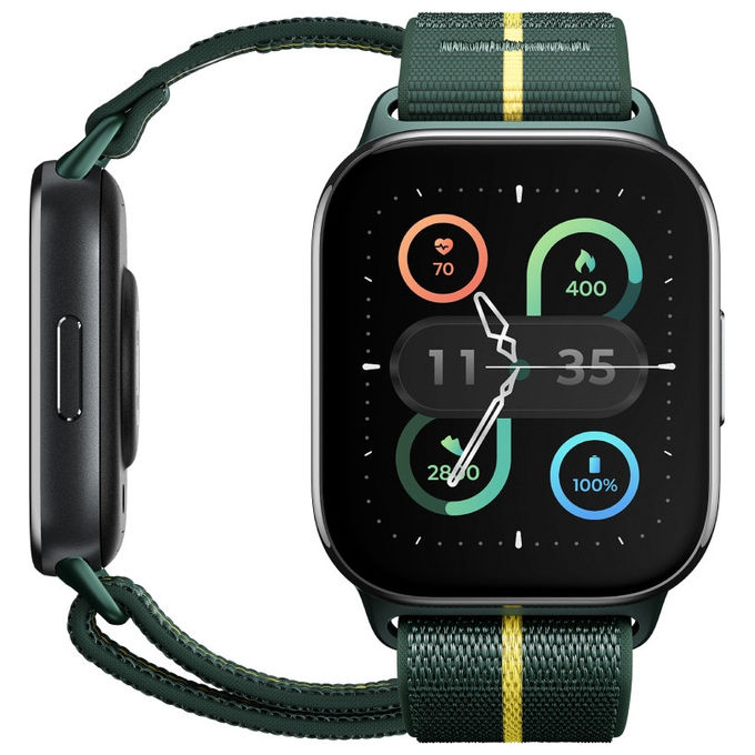 Motorola PG38C07182 Moto Watch Fit Smartwatch Display OLED 1.9'' GPS Verde e Grigio