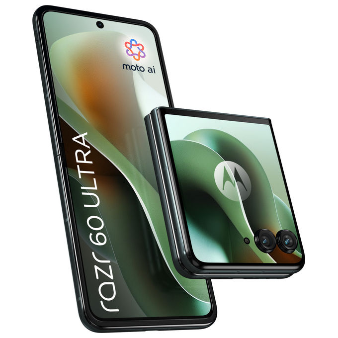 Image of Motorola Razr 60 Ultra Smartphone Pieghevole 5G 16GB 512GB 50MP Verde Scarab