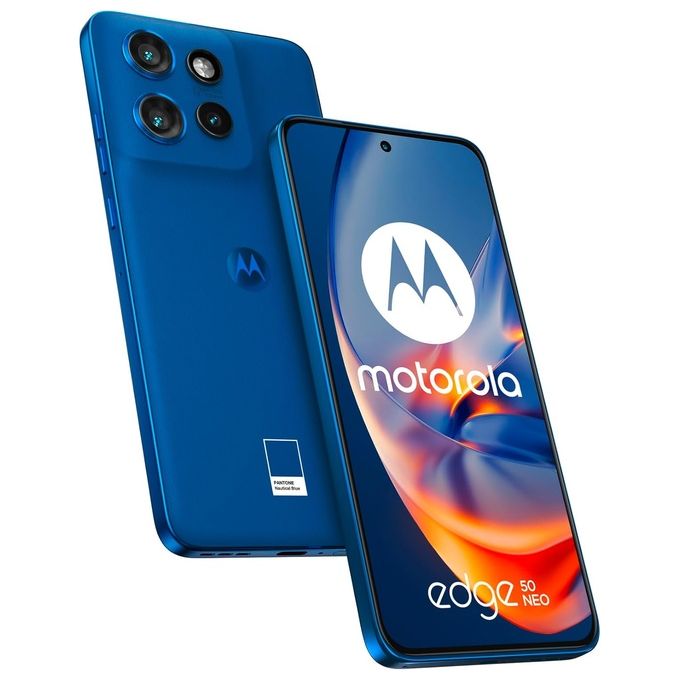 Image of Motorola edge 50 Neo 8-256Gb 6.4'' Oled 120Hz Dual Sim PANTONE Nautical Blue