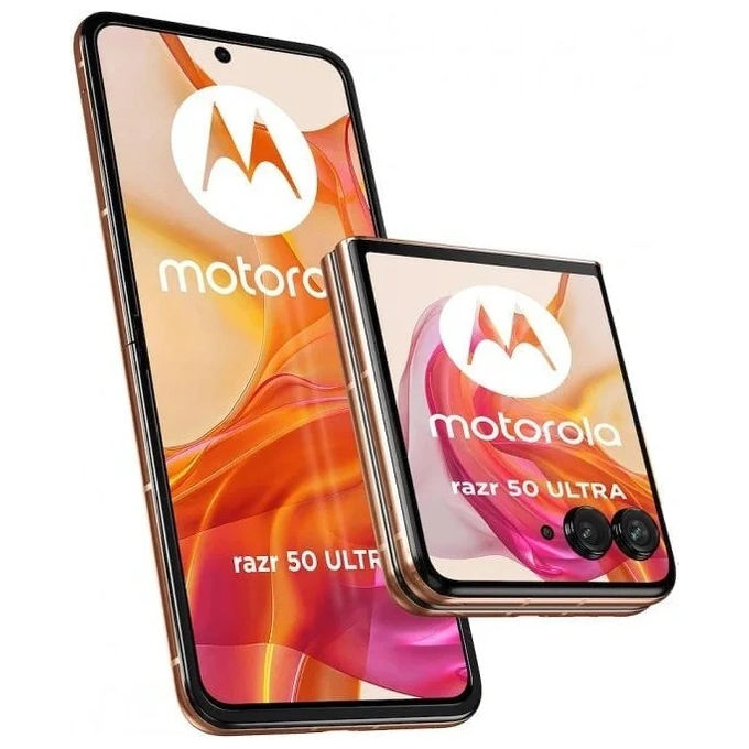 Motorola Razr 50 Ultra 5G 12Gb 512Gb 4''/6.9'' Amoled 165Hz Dual Sim Peach Fuzz 