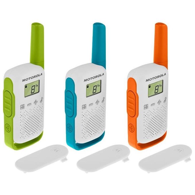 Motorola TALKABOUT T42 Ricetrasmittente 16 Canali Blu/Verde/Arancione/Bianco