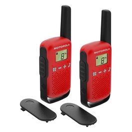 Motorola TALKABOUT T42 Ricetrasmittente 16 Canali Nero/Rosso