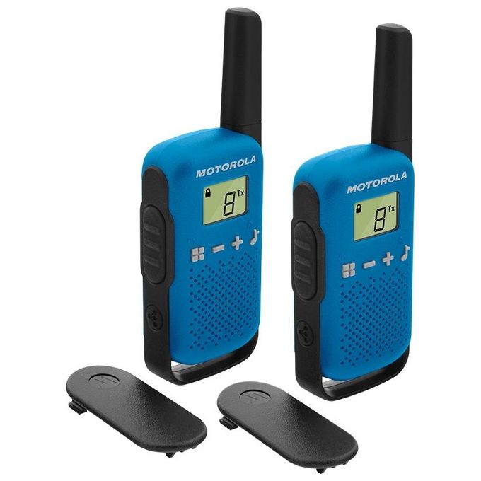 Motorola TALKABOUT T42 Ricetrasmittente 16 Canali Nero/Blu