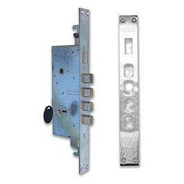 72.140 Serratura Infilare E47 Triplice S/a
