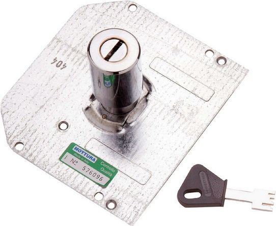 Mottura 91113 Cilindro Per Serrature A Pompa 80 Mm 34 Chiave A Pompa Cifratura Kd Cromo Lucido