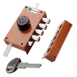 Serratura Sicurezza Triplice Dx Pompa Scrocco 30437