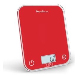 BN50U3 Bilancia da Cucina Digitale Elettronica Capacità 5 Kg Display LCD colore Rosso
