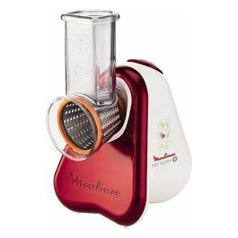 Moulinex DJ 756 G Fresh Express Plus Tritatutto Multifunzione 5 Funzioni 200W Bianco/Rosso