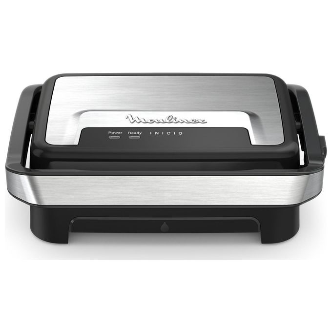 Moulinex GI270D10 Inicio Compact Grill Per Lavastoviglie Libera Installazione (Nero - Acciaio Inox)