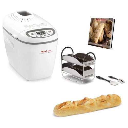 OW6101 Home Bread Baguette Macchina del Pane 16 Programmi 1650W 1.5 Kg Timer 15h colore Bianco