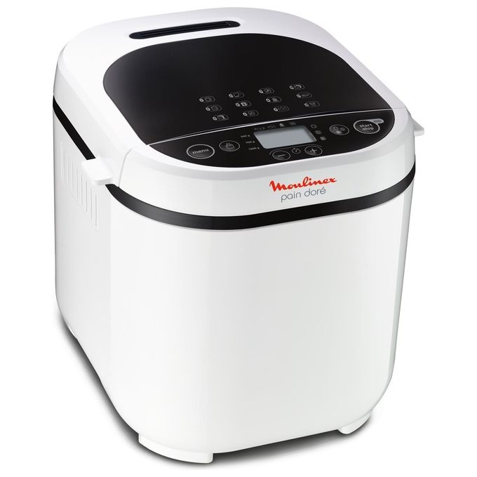 Moulinex OW2101 Pain Plaisir Macchina del Pane 1 kg 12 Programmi 650W Bianco