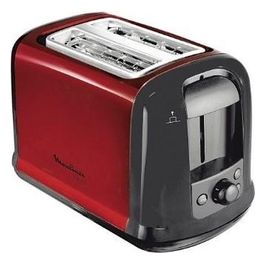 Moulinex Subito Tostapane 2 Fette 850W Nero/Rosso Tostapane