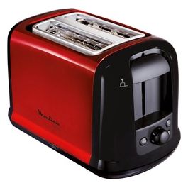 Subito Tostapane 2 Fette 850W Nero/Rosso Tostapane