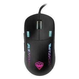 Mouse Ottico Usb Gaming Loop Rgb Pixart 3335 Pro 9 Tasti 16000dpi (32000 Soft.) Regolabili