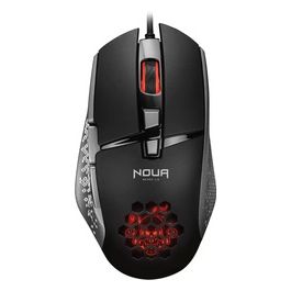 Mouse Ottico Usb Gaming Noua Roka Illuminazione Led A 4 Colori Instant 704 8 Tasti 7200dpi Regolabili