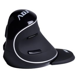 Mouse Wireless Optical Shark New Bk 800 1200 1600 Rubber Silent Click
