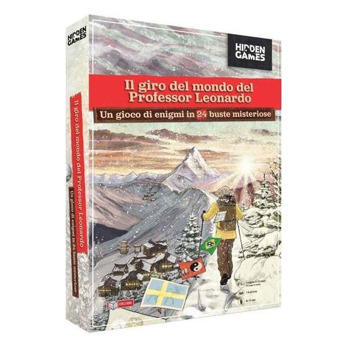 MS Edizioni Magic Store Hidden Games Il Giro el Mondo del Professor Leonardo