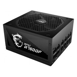 Msi Alimentatore MPG A750GF 750W 80Plus Gold Atx 12V Full Modular Nero