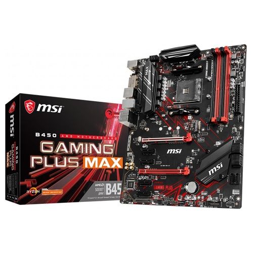 MSI B450 GAMING PLUS MAX Socket AM4 B450 DDR4 S-ATA 600 ATX