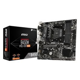 Msi B450M PRO-VDH Max Scheda Madre Presa AM4 Micro ATX AMD B450