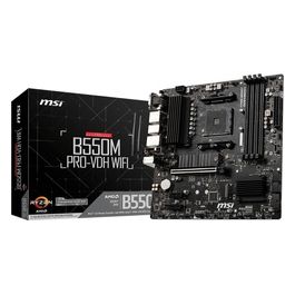 Msi B550M PRO-VDH WIFI Presa Am4 Micro Atx Amd B550