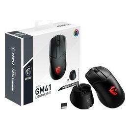 MSI PER Clutch GM41 Lightweight Wireless Mouse Mano Destra Rf Wireless Ottico 20000 Dpi