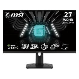  G274QPX Monitor Gaming da 27" WQHD - Pannello Rapid IPS (2560 x 1440), 240 Hz / 1ms GtG, Gamut di Colori 98% DCI-P3, HDR 400, Type-C PD 65W, Compatibile con G-SYNC - DP 1.4a, HDMI 2.0b CEC