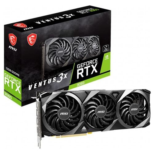 MSI GeForce RTX 3060 VENTUS 3X 12G OC NVIDIA 12Gb GDDR6