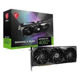 MSI GeForce RTX 4060 Ti GAMING X SLIM 8G NVIDIA 8Gb GDDR6