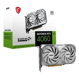 MSI GeForce RTX 4060 VENTUS 2X WHITE 8G OC NVIDIA 8Gb GDDR6