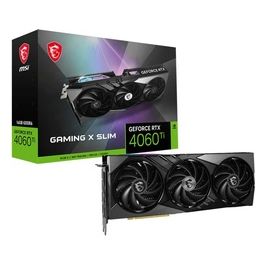 MSI GEFORCE RTX 4060 Ti GAMING X SLIM 16G Scheda Video NVIDIA 16Gb GDDR6