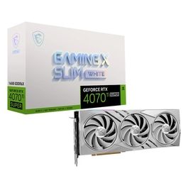 GeForce RTX 4070 Ti SUPER 16G GAMING X SLIM WHITE NVIDIA 16Gb GDDR6X